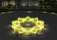 山西省大同市同煤集團廣場音樂噴泉工程